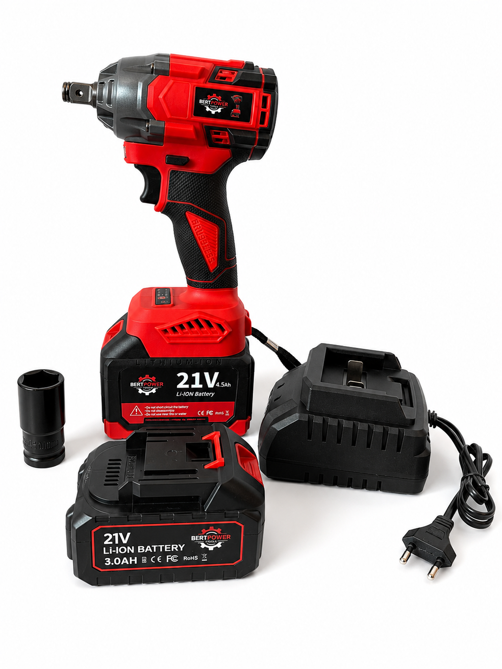 Bertpower 21V Accu Impact Wrench
