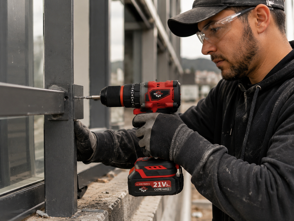 Bertpower 21V Accuboormachine Brushless
