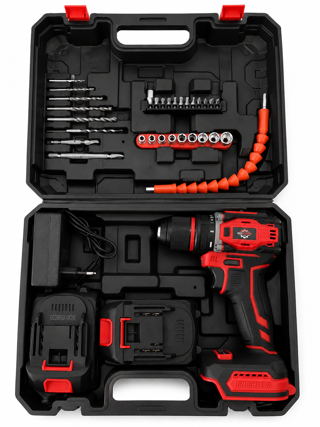 Bertpower 21V Brushless Accuboormachine
