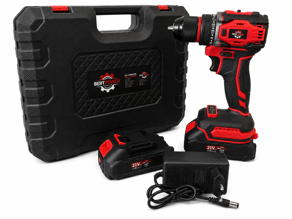 Bertpower 21V Brushless Accuboormachine