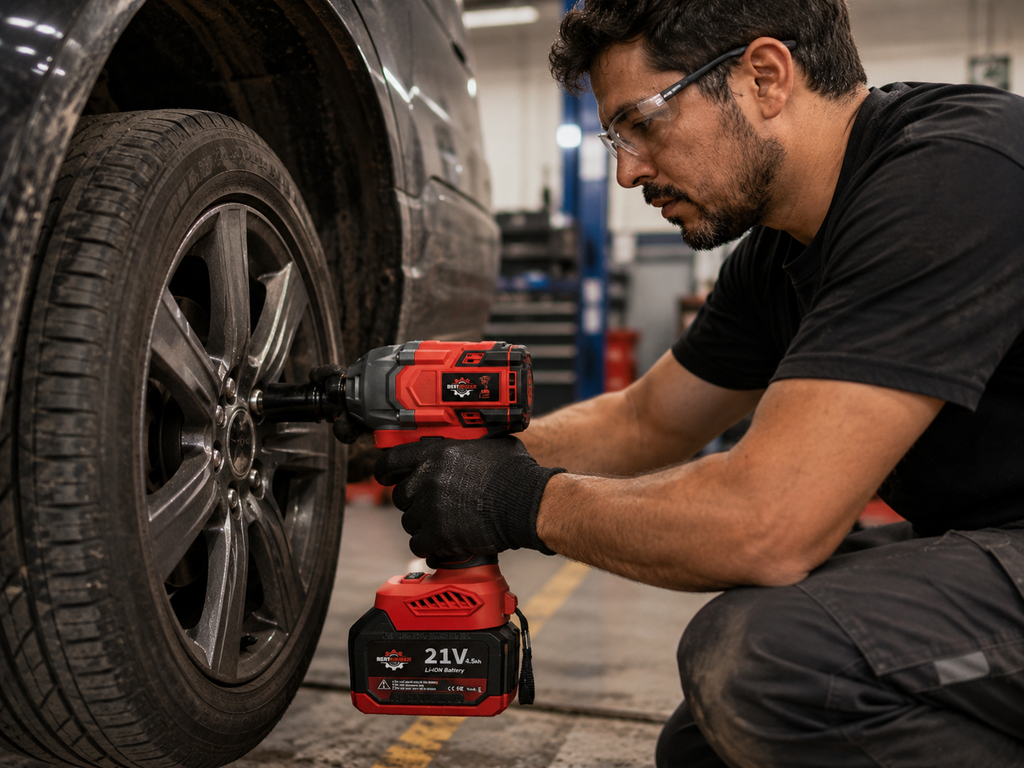 Bertpower 21V Accu Impact Wrench