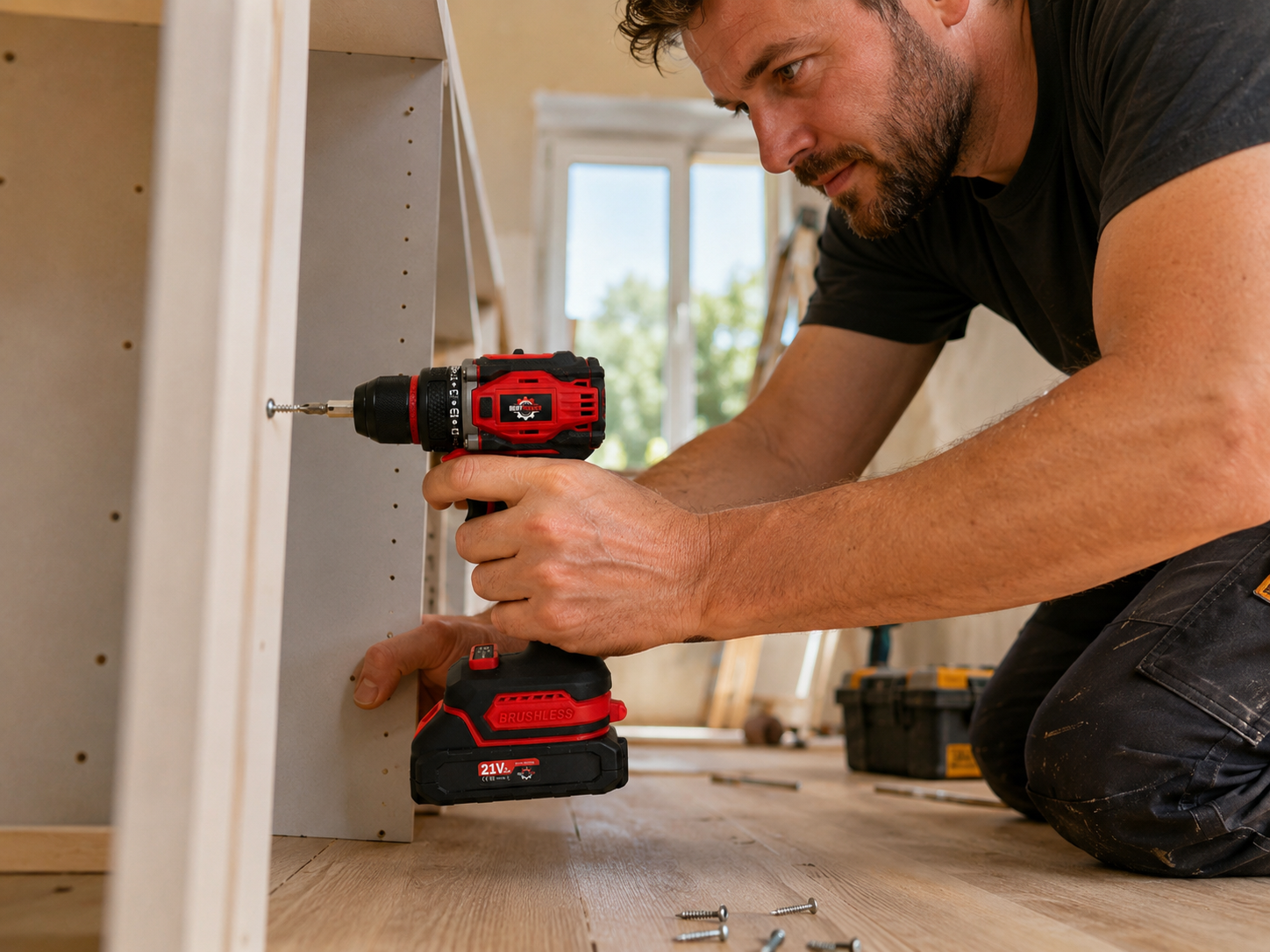 Bertpower 21V Brushless Accuboormachine