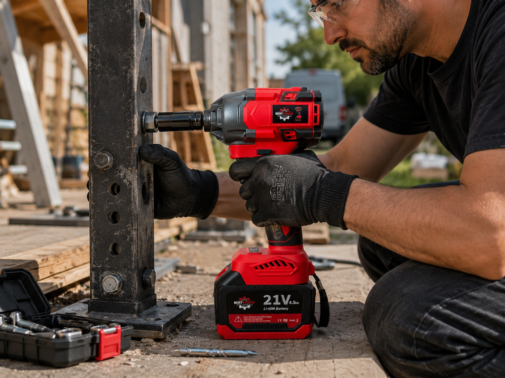 Bertpower 21V Accu Impact Wrench