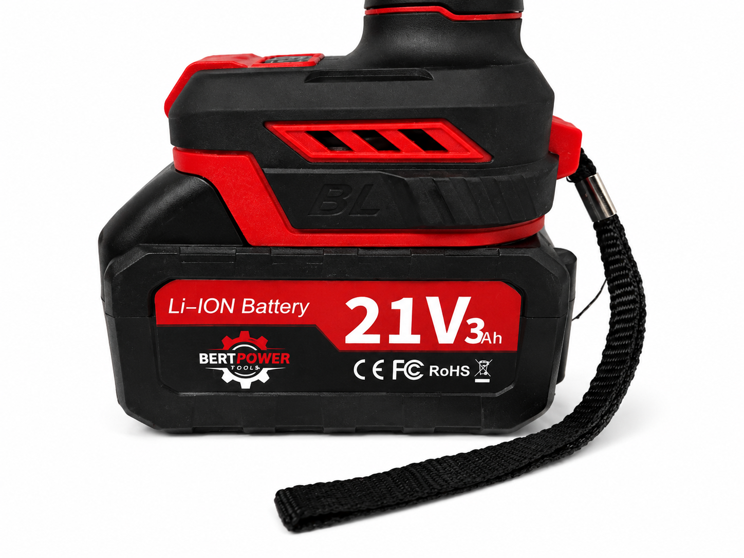 Bertpower 21V Accuboormachine Brushless