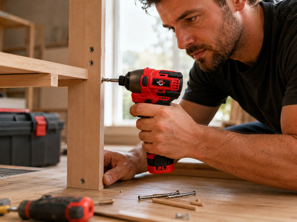 Bertpower 16V MAX Accu Slagschroevendraaier – Brushless Motor